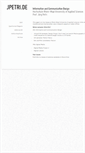 Mobile Screenshot of jpetri.de